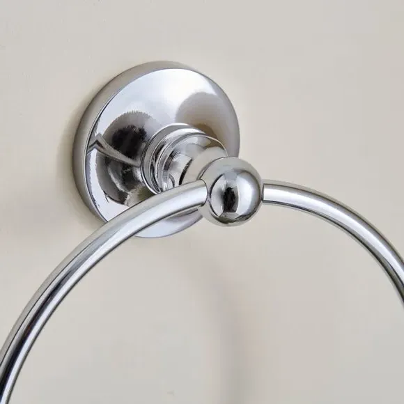 Towel Ring - Silver, Chrome