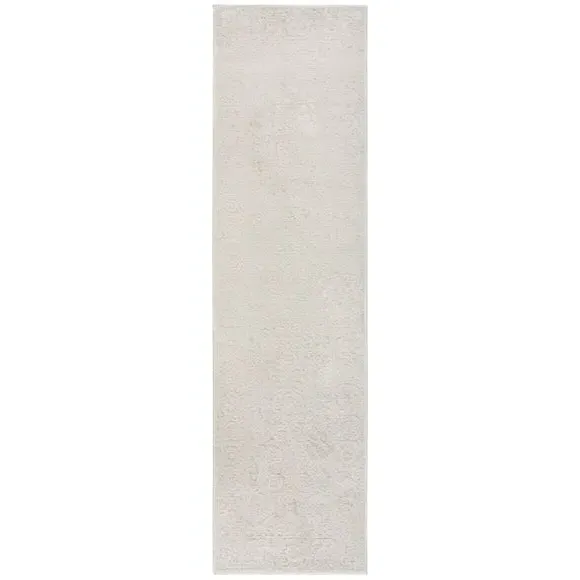 Traditional Medallion Runner - Ivory, Polyester