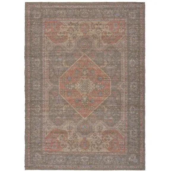 Traditional Rug Hand Woven - Multicoloured, Jute