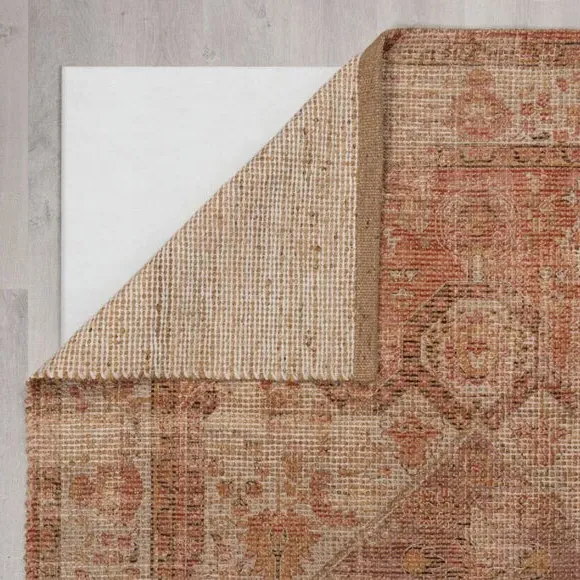 Traditional Rug Hand Woven - Red, Jute