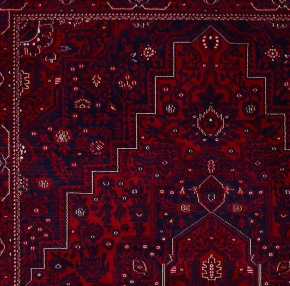 Traditional Rug - Red, Polyester