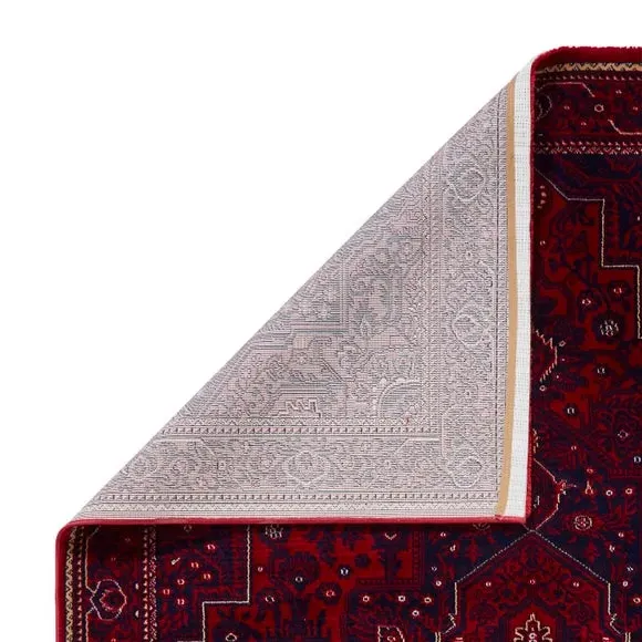 Traditional Rug - Red, Polyester