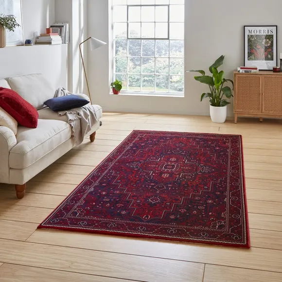 Traditional Rug - Red, Polyester image
