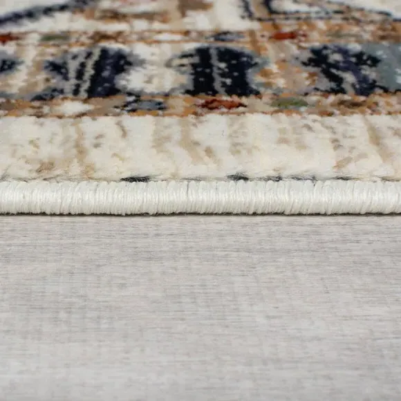 Traditional Rug with Flatweave - Multicoloured