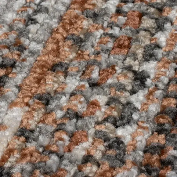Traditional Rug with Fringe - Blue, Polypropylene