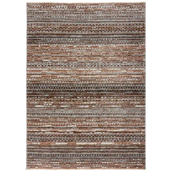 Traditional Rug with Fringe - Blue, Polypropylene
