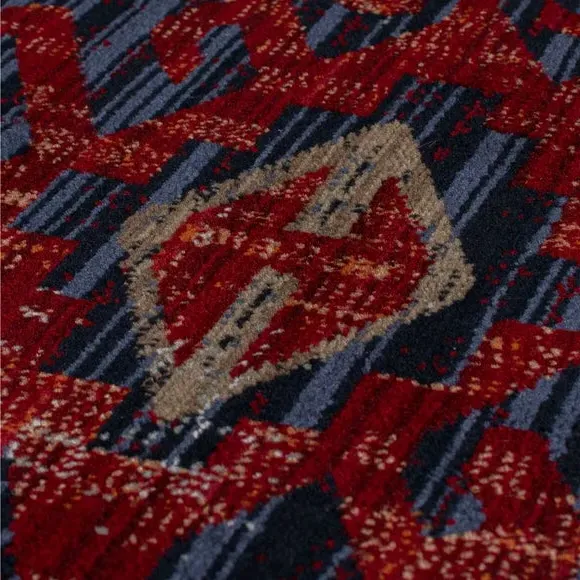 Traditional Runner Rug - Blue, Polypropylene