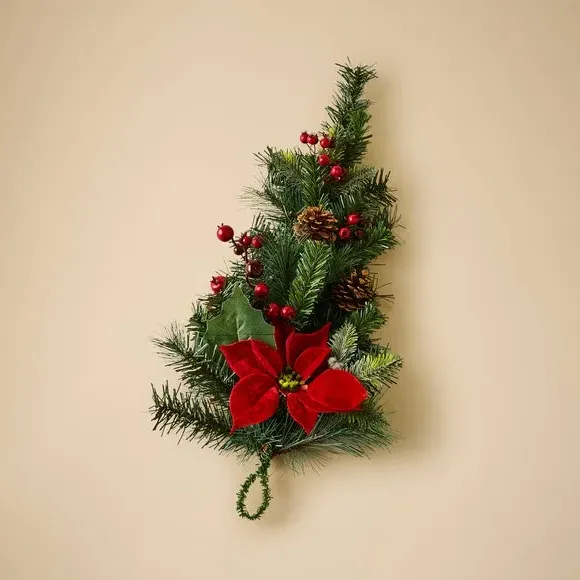 Traditional Swag with Berries - Green