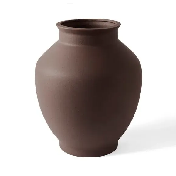 Traditional Vase - Bitter Chocolate, Stoneware