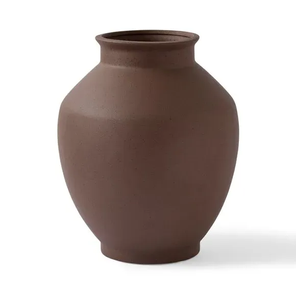 Traditional Vase - Bitter Chocolate, Stoneware