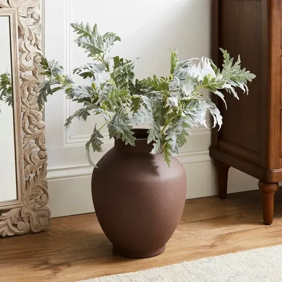 Traditional Vase - Bitter Chocolate, Stoneware image
