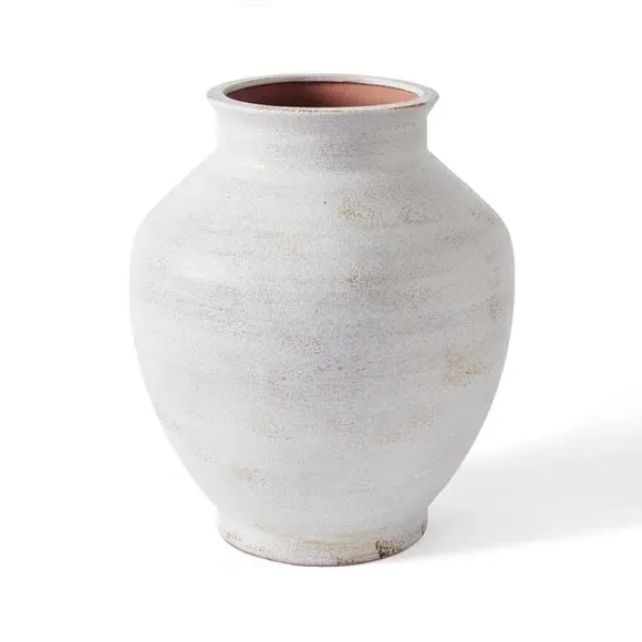 Traditional Vase - Concrete Effect, Stoneware