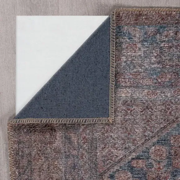 Traditional Washable Rug - Multicoloured