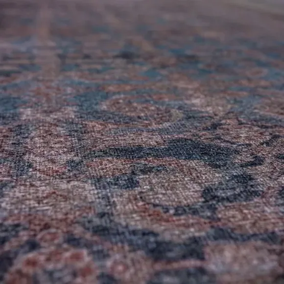 Traditional Washable Rug - Multicoloured