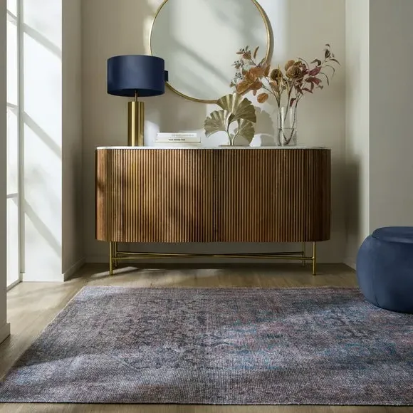 Traditional Washable Rug - Multicoloured