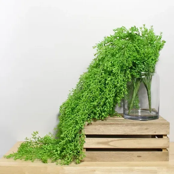 Trailing Vine Bush Stem - Green, Artificial