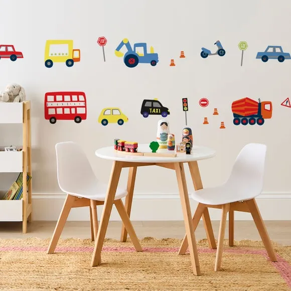 Transport Wall Stickers - Multicolor, Vinyl