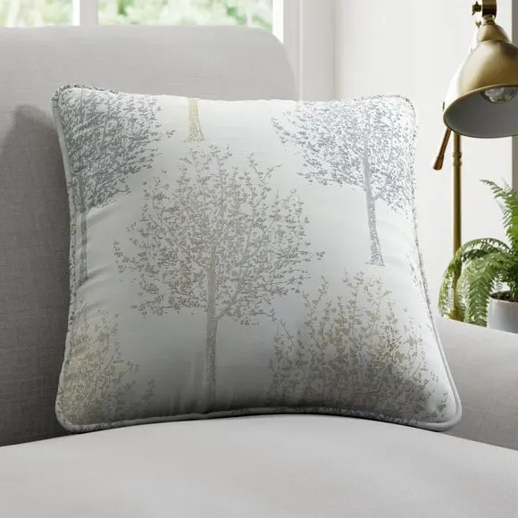 Tree Design Cushion Cover - Dove