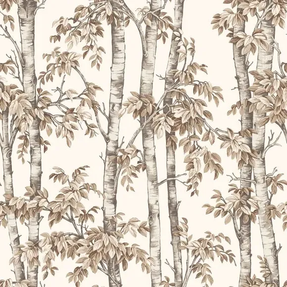 Tree Trunk Wallpaper Roll - Natural