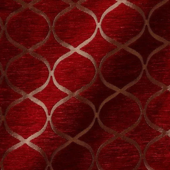 Trellis Fabric by the Metre - Rosso
