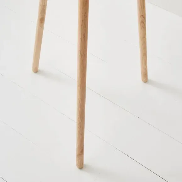 Tripod Floor Lamp Base - Natural, Wood