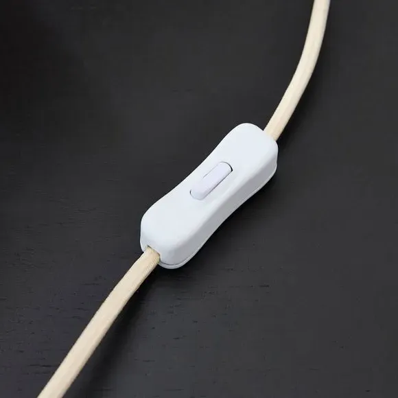 Trumpet Table Lamp - Brown, Rattan