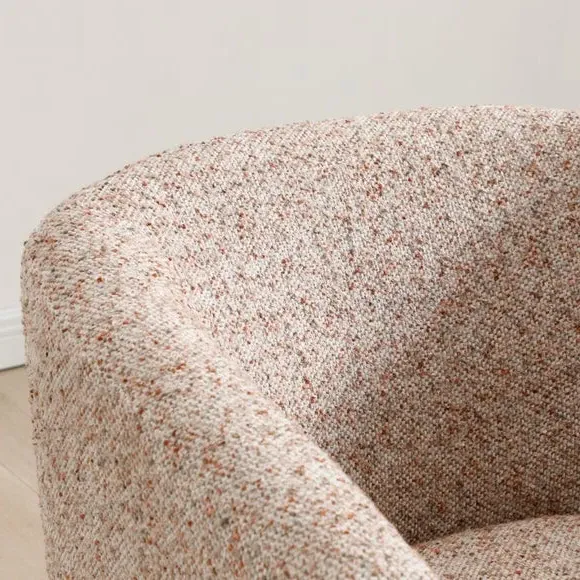 Tub Accent Chair - Natural, Chenille