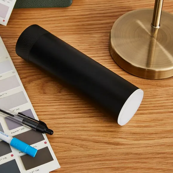 Tubular Touch Dimmable Table Lamp - Black