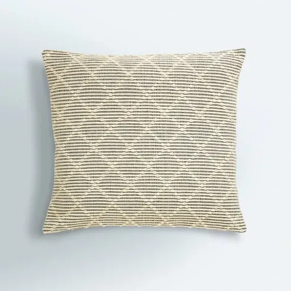 Tufted Diamond Cushion Cover - Natural, Cotton image