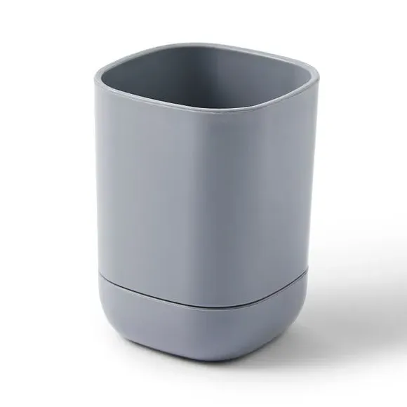 Tumbler Toothbrush Holder - Grey, Plastic