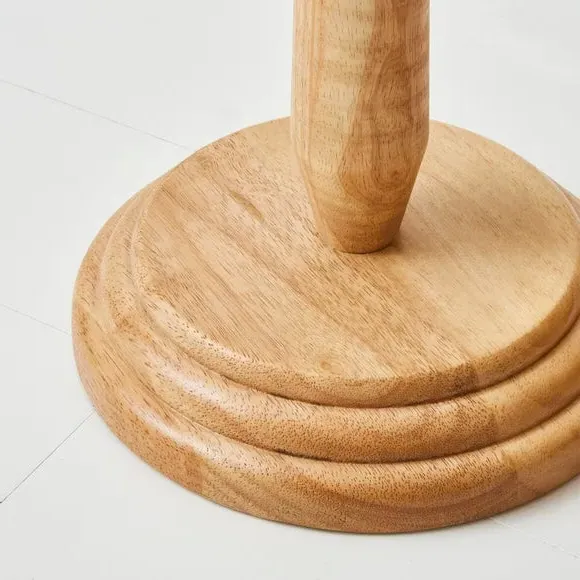 Turned Floor Lamp Base - Natural, Wood