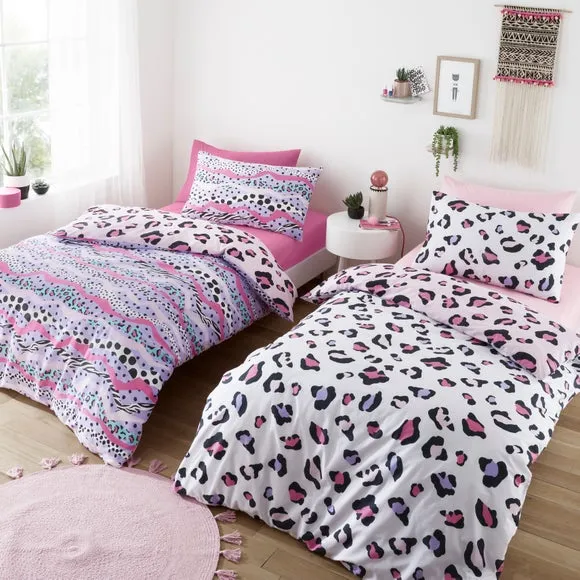 Twin Pack Duvet Cover Set - Multicolor, Polycotton image