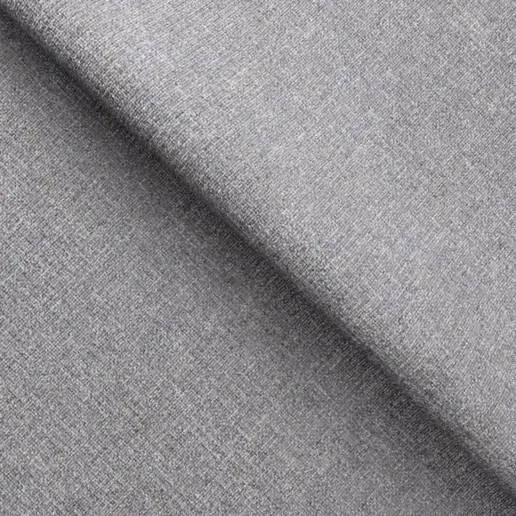 U-Shaped Sofa with Storage Footstool - Grey