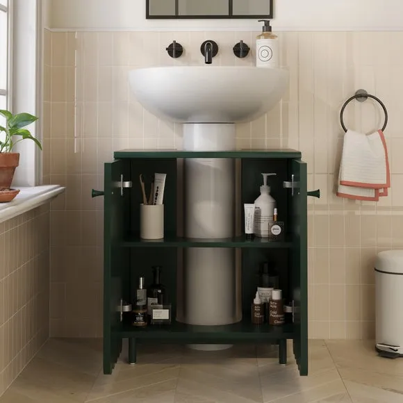 Under Sink Unit with Soft Close - Forest