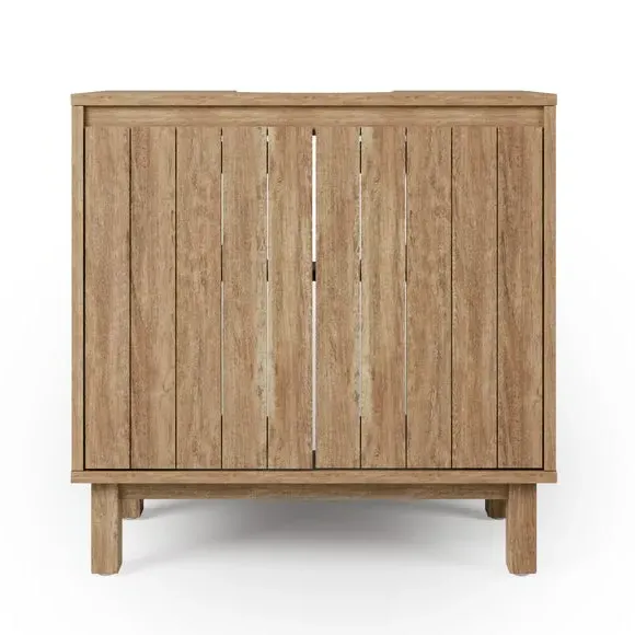 Undersink Storage Unit - Mango Wood Effect