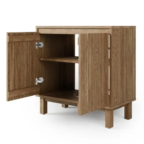 Undersink Storage Unit - Mango Wood Effect