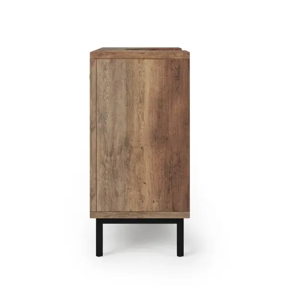 Undersink Unit with Shelf - Pine Effect