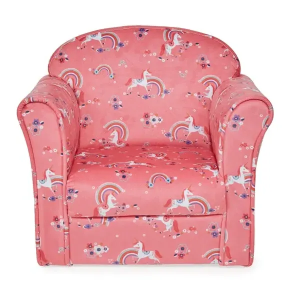 Unicorn Armchair - Pink, Polyester