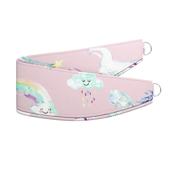 Unicorn Curtain Tieback - Pink, Cotton