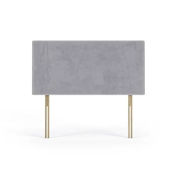 Universal Headboard Adjustable - Grey, Chenille