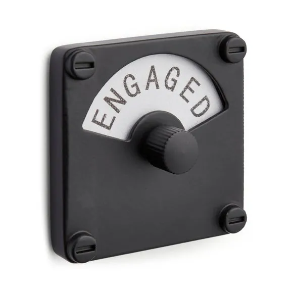 Vacant Engaged Novelty Sign - Black