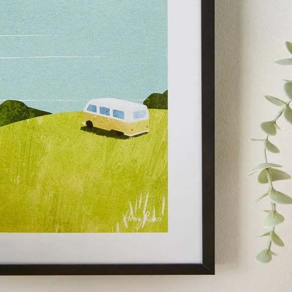 Van Life Wall Poster - Multicolor, Paper