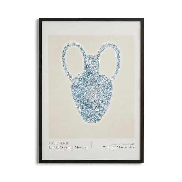 Vase Series No. 03 Framed Print - Black Frame