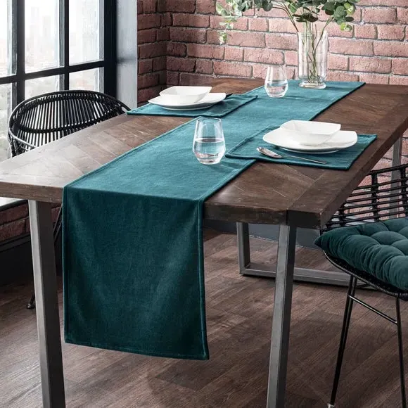 Velvet Placemat - Ink, Cotton