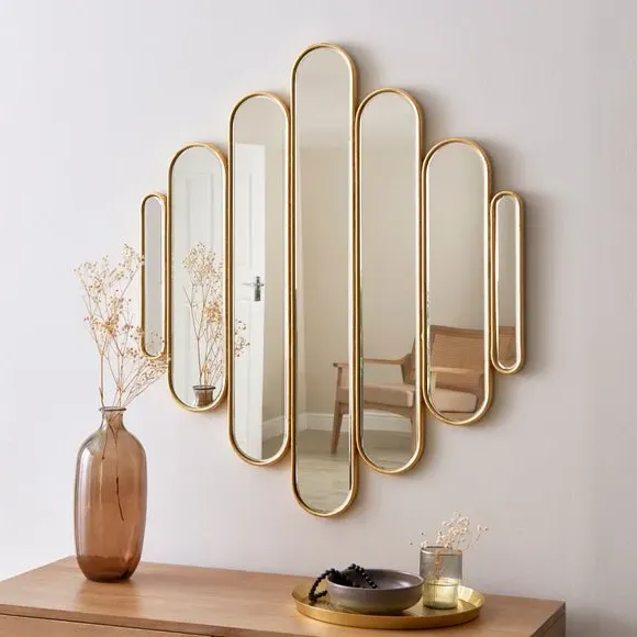 Vivian Wall Mirror - Gold