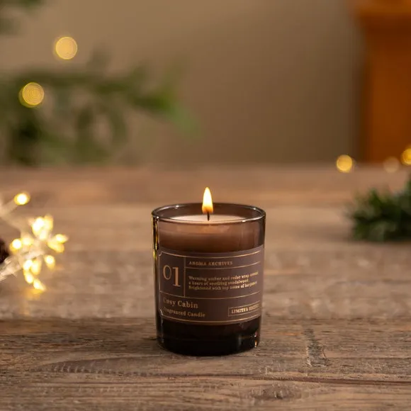 Votive Candle Spiced Citrus - Brown, Glass image