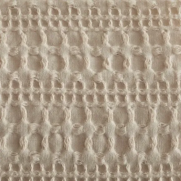 Waffle Duvet Cover Set with Pillowcase - Natural