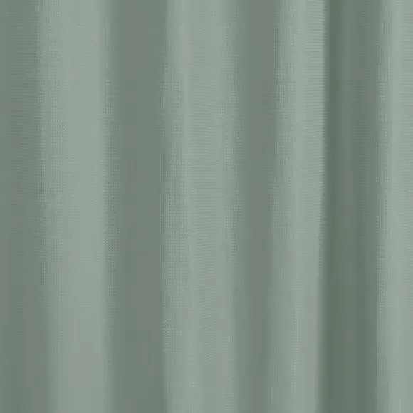 Waffle Shower Curtain - Sage, Recycled Fabric