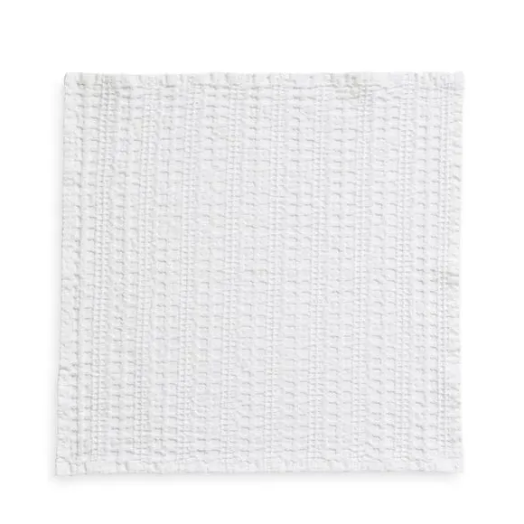 Waffle Tablecloth - Ivory, Cotton