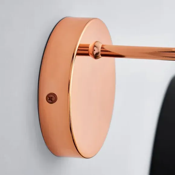 Wall Light with Dimmer - Copper, Metal